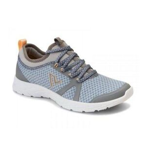 Vionic Brisk Alma Lace-Up Sneakers Grey Blue Women’s Size 7